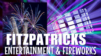 Fitzpatricks Pro, Entertainment and Fireworks logo